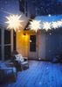 kamelshopping LED-Lichterkette 3D Leuchtstern Lichterkette mit 10 LED-Sternen, ca. 6,75m + Zuleitung, Timerfunktion, für Innenbereich & Außenbereich Bild 3