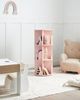 Drehbares Bücherregal CANEY Holzwerkstoff Pastellrosa Bild 2