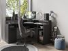 byLiving 'Fox' Schreibtisch in Anthrazit, mit Aufsatz, Anthrazit, 139 x 90,8 x 139 cm Bild 2