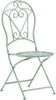 Beliani 'TRENTO' Bistro-Set, Metall Hellgrün Bild 5