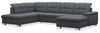 Selsey Ecksofa 330x212 cm U-Form Dunkelgrau Modular Couch Sofa Mit Schlaffunktion Ottomane Sofa Mit Stauraum/Bettkasten verstellbare Kopfstützen Wasserabweisend, Abriebfest Rechtse Seite Bild 4