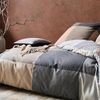 Fleuresse Lech Edelflanell Bettwäsche 200x220 Karo karamell grau sand 604386-07 Bild 3