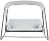 Hollywoodschaukel MARSCIANO Metall Hellgrau Bild 5
