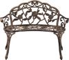 Gartenbank Monfalcone Gusseisen im Antik-Design Bronze [casa. pro] Bild 2