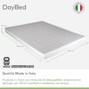 EVERGREENWEB Memory-Foam-Doppelmatratze für Schlafsofa, 14 cm hoch, orthopädische Wasserschaummatratze, hypoallergene und ergonimische Matratze mit weißem Bezug 160x190 – DAYBED Bild 3