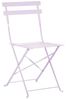 Bistro Set FIORI Metall Violett Bild 4