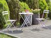 Bistro Set FIORI Metall Violett Bild 2