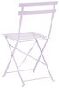 Bistro Set FIORI Metall Violett Bild 5