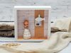 ZauberDeko Geschenkbox Geldgeschenk Kommunion Konfirmation Mädchen Orange Braun Bild 2