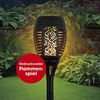 EASYmaxx Solar-Fackel 1,2V schwarz mit LED-Flammeneffekt Bild 3
