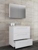 VCM Badmöbel Waschtisch Badinos 914357 Weiß H. 145 x B. 80 x 46 cm Bild 3