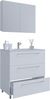 VCM Badmöbel Waschtisch Badinos 914357 Weiß H. 145 x B. 80 x 46 cm Bild 2