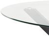 Gartentisch MALETTO 120 cm 120 cm Glas Schwarz Bild 5