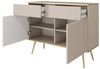 Kommode Orenate MDF KSZ107 (Farbe: Schwarz / Schwarz + Gold) Bild 5