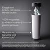 Tommee Tippee Twist & Click Windeleimer XL, Fasst bis zu 60 Windeln, Umweltfreundlicheres System mit 1 Nachfüllkassette mit nachhaltigem antibakteriellem GREENFILM, weiß Bild 5