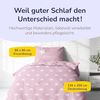Träumschön Bettwäsche Premium Bettwäsche 135x200 cm Baumwolle, Glückssterne rosa, Baumwolle, 2 teilig, mit Reißverschluss, luftig und leichte Sommerbettwäsche Bild 2
