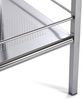 Versa Hannover Möbel für das Bad, Ablagefläche mit 2 Fächern, Maßnahmen (H x L x B) 53 x 31 x 39 cm, Stahl, Farbe: Silber Bild 5