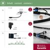 Paulmann 94752 Plug&Shine Bodeneinbauleuchten Set Zigbee Floor RGBW IP67 Edelstahl Bild 3