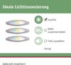 Paulmann 94752 Plug&Shine Bodeneinbauleuchten Set Zigbee Floor RGBW IP67 Edelstahl Bild 2