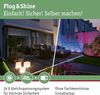 Paulmann 94752 Plug&Shine Bodeneinbauleuchten Set Zigbee Floor RGBW IP67 Edelstahl Bild 5