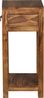 Sheesham Beistelltisch mit Schublade, Massivholz Braun, 18,5 x 23 x 7 cm Bild 5