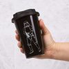 Thumbs Up Coffee-to-go-Becher Original Stormtrooper - Keramikbecher mit Silikondeckel (schwarz), Keramik Bild 5