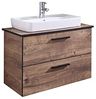 Pelipal Quickset 374 Waschtisch mit Unterschrank, Holzwerkstoff, Eiche Ribbeck quer NB, 61,6 x 73 x 44,5 cm Bild 4