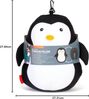 Kikkerland Nackenkissen Zip&Flip Kissen Pinguin - Kuscheltier Nackenhörnchen Bild 5