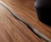 Lowboard Stonegrace 220 cm Akazie Braun Baumkante 4 Türen V-Fuß Schwarz Bild 5