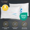 LILENO HOME Kopfkissen 30x50 (2er Set) – 95 °C waschbar, Oeko-Tex & Made in DE – Allergiker Kissen 30x50 für himmlischen Schlaf – Haut schmeichelndes & geruchsfreies Pillow Bild 2