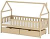 Kinderbett Darynka mit 2 Bettschubladen (Farbe: Kiefer) Bild 4