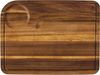 HOME DECO FACTORY, KA0392, Acacia Cutting Board 46 cm - Durable Kitchen Utensil with Juice Groove, Ideal for Preparing and Serving - Brown Color, Elegant Design Bild 3
