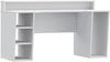 Forte 'Tezaur' Computerschreibtisch, Holzwerkstoff, Weiß, 160 x 91,1 x 72 cm Bild 5