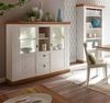 Highboard Hemsby in weiß Pinie / Eiche Landhaus 148 x 139 cm Bild 2