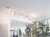 Eglo 93358 Spot System LED VILANOVA Stahl alu chrom, Glas weiss, klar GU10 max. 5X4,6W 3000K L:200cm H:20cm Bild 2
