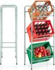 tectake Stabiles Kistenregal Getränkekistenregal Kastenregal - Diverse Modelle - (für 3 Kästen | Nr. 401727) Bild 1