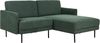 Linksseitiges Ecksofa BREDA Stoff Dunkelgrün Linksseitig Bild 4