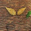 dekoratives Wandaccessoire aus Metall, 'Apt705', 46 x 0,12 x 50, Gold Bild 2