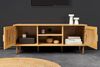 riess-ambiente Lowboard VIENNA 120cm natur-Wiener Geflecht, Rattan, Holz-Optik, Stauraum, Boho (Einzelartikel, 1 St), TV-Board mit Kabelöffnung - ideal f. Ess-, Arbeits-, Wohnzimmer & Flur Bild 5