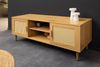 riess-ambiente Lowboard VIENNA 120cm natur-Wiener Geflecht, Rattan, Holz-Optik, Stauraum, Boho (Einzelartikel, 1 St), TV-Board mit Kabelöffnung - ideal f. Ess-, Arbeits-, Wohnzimmer & Flur Bild 2