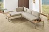 riess-ambiente Gartenlounge-Set ORLANDO LOUNGE 240cm greige/natur - Aluminium, wetterfest, modulal, (Set, 1-tlg, 2x Sitzelement), flexibles Lounge-Set mit bequemen Kissen – ideal für Outdoor-Bereiche Bild 5