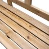 Spetebo Gartenbank Friesenbank aus Kiefernholz (Stück, 1-St, Sitzbank), Klassische Holz Parkbank aus Kiefernholz Bild 5