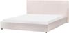 Wasserbett Bouclé LAVAUR 180 x 200 cm Cremeweiß Bild 4