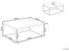 Couchtisch Teakholz hellbraun rechteckig 60x100 cm PROVO II Bild 3