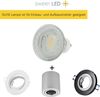 Sweet LED LED-Leuchtmittel 6er Set GU10 stufenlos dimmbar 7W 530 Lumen, GU10, 6 St, warmweiß Bild 4