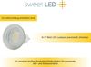 Sweet LED LED-Leuchtmittel 6er Set GU10 stufenlos dimmbar 7W 530 Lumen, GU10, 6 St, warmweiß Bild 5