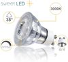 Sweet LED LED-Leuchtmittel 6er Set GU10 stufenlos dimmbar 7W 530 Lumen, GU10, 6 St, warmweiß Bild 3