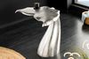 riess-ambiente Beistelltisch WILDLIFE 60cm silber · Wohnzimmertisch aus Metall (Einzelartikel, 1-St), Walflossen-Skulptur · handmade · Dekoration · maritimes Design Bild 2