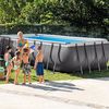 Intex Pool Ultra Frame rechteckig, mit Sandfilterpumpe, Doppelleiter Bild 2