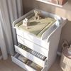 Wickelkommode Emmi Weiß 80 x 111.6 cm mit 4 Schubladen Vitalispa Bild 5